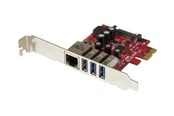 Netwerk-adapter (netwerkkaart, printserver, enz.) - StarTech.com PEXUSB3S3GE PCI Express - PEXUSB3S3GE