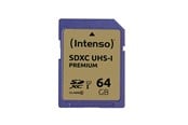 Geheugenkaart - Intenso SD UHS-I Premium - 45MB/s - 64GB - 3421490