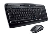 Toetsenbord - Logitech MK330 Draadloos Combo - US - Keyboard and mouse set - Engels (US international) - Zwart - 920-003989