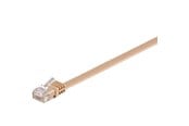 Netwerk - kabel - Pro LAN CAT 6 UTP Flat - Bruin - 10m - 4040849958816