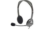 Headphones/Headsets - Logitech H111 Stereo Headset - Zwart - 981-000593