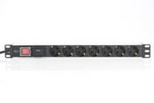 Voedingskabel (extern) - DIGITUS 7-Port - 1U - Aluminum PDU - DN-95407