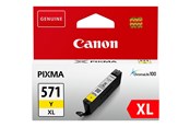 Inkt, toner en verbruiksartikelen - Canon CLI-571XL / 0334C001 High Geel - 0334C001