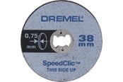 Haakse slijper - Dremel EZ SpeedClic (SC409) - 2615S409JB