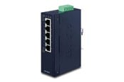 Switch - PLANET IGS-501T 5-Port 10/100/1000T Industrial Gigabit Ethernet Switch with Wide Operating Temperature - IGS-501T