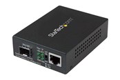 Repeater & zendontvanger - StarTech.com Gigabit Ethernet Fiber Media Converter with Open SFP Slot - MCM1110SFP