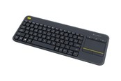 Toetsenbord - Logitech K400 Plus Ergonomic Wireless Touch - Toetsenbord - Frans - Zwart - 920-007129