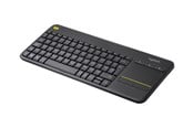 Toetsenbord - Logitech K400 Plus Draadloos Touch Zwart - UK - Toetsenbord - Engels (VK) - Zwart - 920-007143