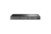 Switch - TP-Link TL-SL2428P 24-Port 10/100Mbps + 4-Port Gigabit Slimme schakelaar with 24-Port PoE+ - TL-SL2428P