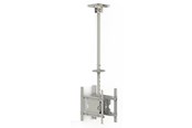 Muurbevestigingen, AV-bevestigingen & AV-meubels - Multibrackets M Public Ceilingmount Medium Back to Back 3000 White - Max 50 kg - recommended for 55" - 7350073732500