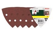 Schuurmachine - Bosch 25-pcs. Delta sander sheet set G80 - 2607019489