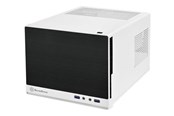 Case - SilverStone SUGO SG13 Zwart/wit - Case - Desktop - SST-SG13WB