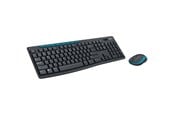 Toetsenbord - Logitech MK270 Wireless Combo - UK - Keyboard and mouse set - Engels - Zwart - 920-004523