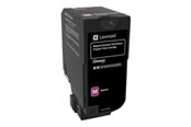 Inkt, toner en verbruiksartikelen - Lexmark Toner cartridge - Magenta: Toner cartridge - Magenta - 74C2SM0