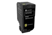Inkt, toner en verbruiksartikelen - Lexmark Geel Laser Toner - 84C2HY0