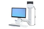 Monitorbevestiging - Ergotron StyleView Sit-Stand Combo System with Small CPU Holder - 45-273-216