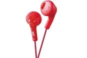 Headphones/Headsets - JVC In Ear Gumy Headphones. Rood - HA-F160-R-E