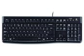 Toetsenbord - Logitech K120 Corded Keyboard - US - Toetsenbord - Engels (US international) - Zwart - 920-002509