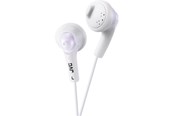 Headphones/Headsets - JVC In Ear Gumy Headphones. Wit - HA-F160-W-E