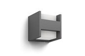 Lampen - Philips Arbour buitenwandlamp, LED, antraciet - 915005193701
