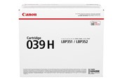 Inkt, toner en verbruiksartikelen - Canon CRG 039 / 0288C001 H Zwart - 0288C001