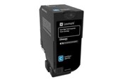 Inkt, toner en verbruiksartikelen - Lexmark Toner Corporate Cyan for CX725 16k - 84C2HCE