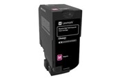 Inkt, toner en verbruiksartikelen - Lexmark Toner Corporate Magenta for CX725 16k - 84C2HME