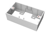 Accessoires - Vision TC3 UK 2-Gang Surface-Mount Backbox - TC3 BACKBOX2G