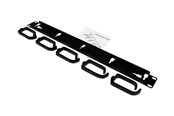 Accessoires - StarTech.com 1U 19in Metaal Rackmount Cable Management Panel - CABLMANAGER2