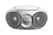 DAB & Wekkerradio - Philips CD Soundmachine AZ215S - FM - Stereo - Silver - AZ215S/12