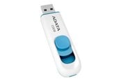USB-stick - A-Data Classic Series C008 Capless - Wit - 64GB - USB-stick - AC008-64G-RWE