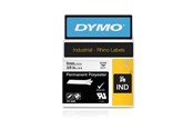 Papier, fotopapier en etiketten - DYMO ® Rhino Industrial Tape 9 mm x 5.5m permanent polyester black on white - 18482