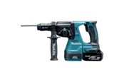 Elektrische schroevendraaier & boor - Makita 18.0v cordless rotary hammer sds-plus li-ion - dhr243rtj bru - DHR243RTJ