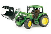 Speelgoedauto - Bruder John Deere 6920 met voorlader - 02052