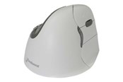 Muis - Bakker Elkhuizen Evoluent4 Bluetooth - Ergonomische muis - Optisch - 6 knoppen - Grijs - BNEEVR4WB