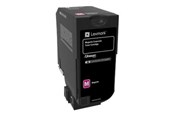 Inkt, toner en verbruiksartikelen - Lexmark magenta - original - tonerpatron - 74C20ME