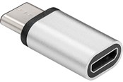 USB-kabel - Pro USB-C 3.1 - MicroB adapter - Silver - 4040849566363