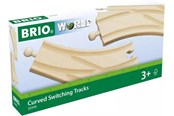 BRIO Trein - Brio Gebogen wisselsporen - 33346
