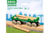 BRIO Trein - Brio Lumber Loading Wagon - 33696