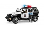 Speelgoedauto - Bruder Jeep Wrangler Unlimited Rubicon Police Voertuig wit - 2526