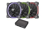 Case Fan - Thermaltake Riing 12 RGB Fan TT Premium Edition - Case ventilator - 120mm - Black - CL-F049-PL12SW-A