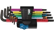 Handgereedschappen - Wera L-key set - Veelkleurig - 05024179001