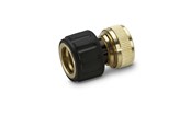 Tuin wateren - Kärcher Slangaansluiting 3/4" w. Aqua Stop - Messing - 2.645-018.0
