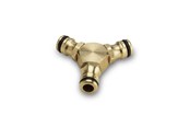 Tuin wateren - Kärcher Three-Way Connector - Brass - 2.645-101.0
