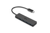 USB hub - I-Tec USB-C Slim Passive Hub - 4-Port - USB 3.0 - 20 cm cable USB hub - 4 - USB 3.0 - Zwart - C31HUB404