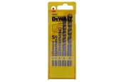 Boren en bits - Dewalt Straight Shank - Masonry - 5 Piece Drilling Set - DT6952-QZ