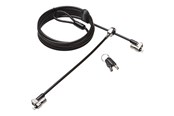 Systeemaccessoires - Kensington MicroSaver 2.0 Keyed Twin Laptop Lock - K65048WW
