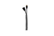 Kabelgoot, Kabelhoes & Kabelbinders - Multibrackets m Universal Cable Sock Self Wrapping 10mm Zwart 25m - 7350073733248