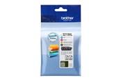 Inkt, toner en verbruiksartikelen - Brother LC 3219XL Value Pack (Yellow Zwart Magenta Cyan) - LC3219XLVALDR