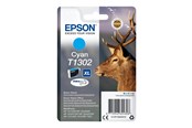 Inkt, toner en verbruiksartikelen - Epson T1302 - XL Cyaan Inkt - C13T13024022
